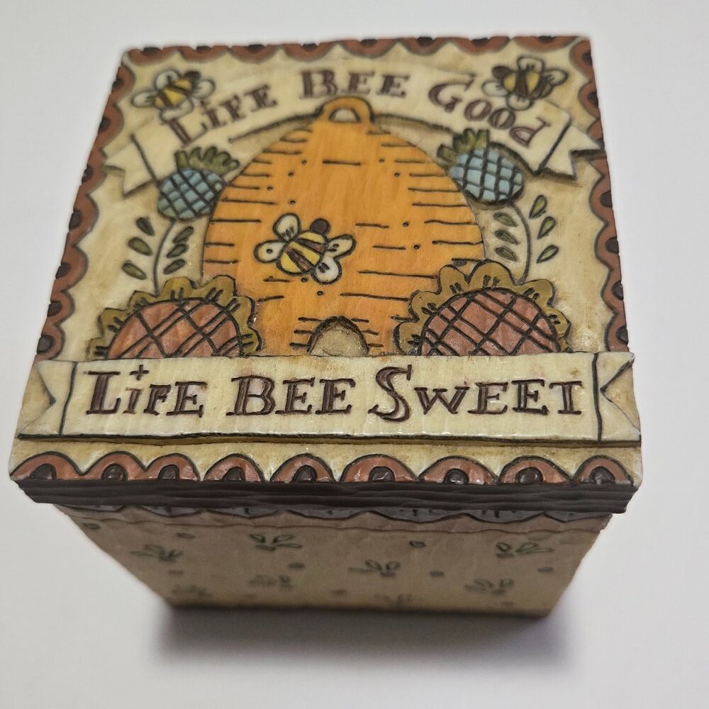 Life Bee Good Trinket Box